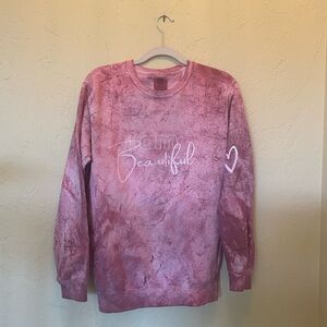 Comfort Colors Pink Garment Dye Sweatshirt